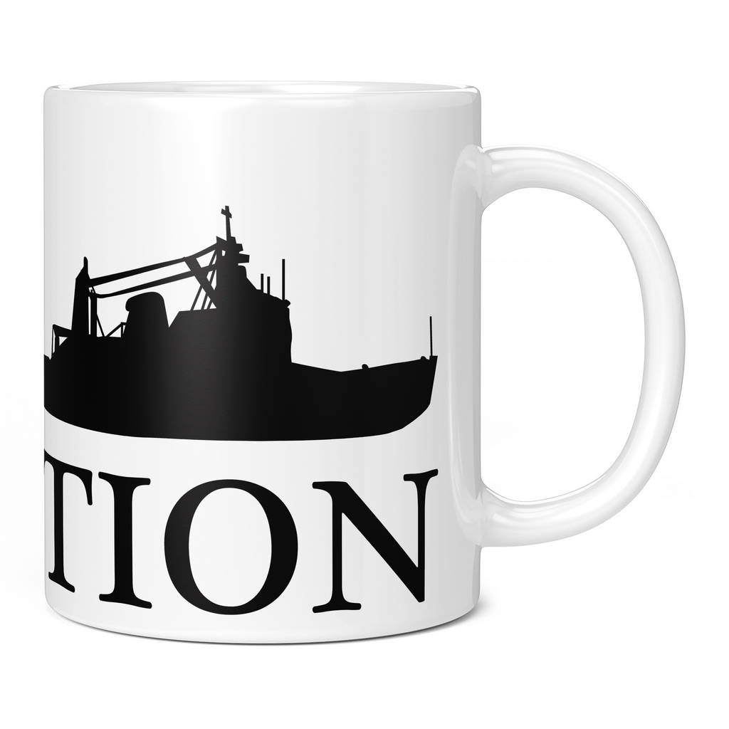 TRAWLER EVOLUTION OF MAN 11oz NOVELTY MUG Mugs