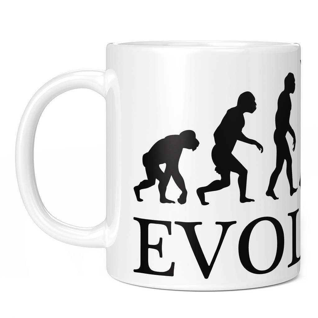 TUK TUK EVOLUTION OF MAN 11oz NOVELTY MUG Mugs