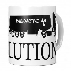 WASTE REMOVAL EVOLUTION OF MAN 11OZ NOVELTY MUG