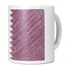 QATAR SCRIBBLE FLAG 11OZ NOVELTY MUG