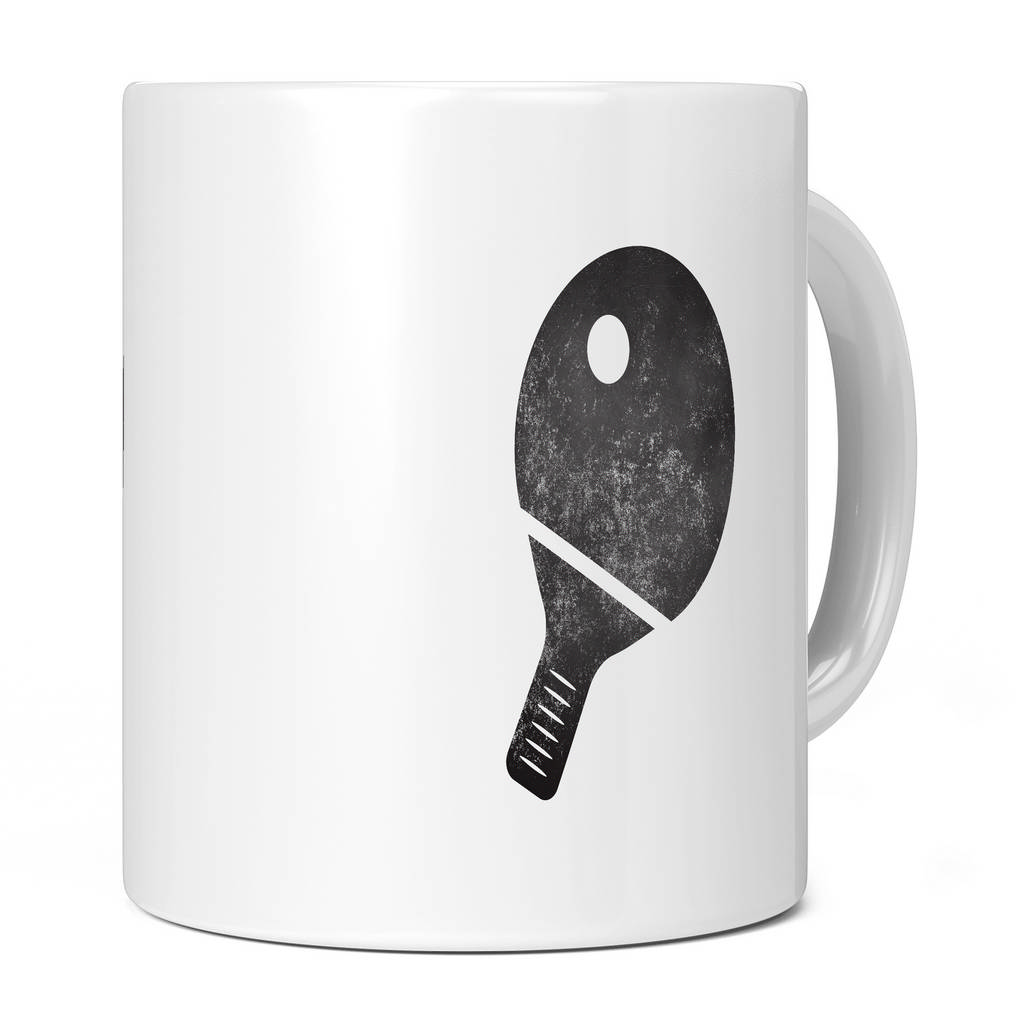 PING PONG DISTRESSED PRINT 11oz NOVELTY MUG Mugs