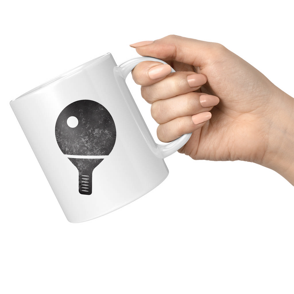PING PONG DISTRESSED PRINT 11oz NOVELTY MUG Mugs