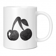 CHERRIES DISTRESSED PRINT 11OZ NOVELTY MUG