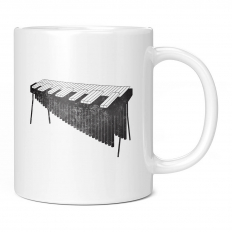 XYLOPHONE DISTRESSED PRINT 11OZ NOVELTY MUG