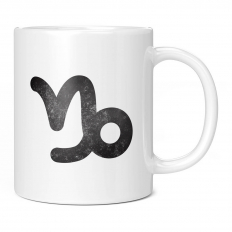 CAPRICORN ZODIAC SIGN DISTRESSED PRINT 11OZ NOVELTY MUG