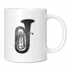 TUBA DISTRESSED PRINT 11OZ NOVELTY MUG