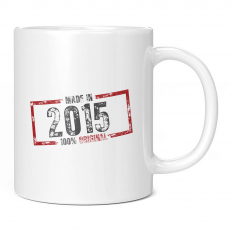 MADE IN 2015 11OZ NOVELTY MUG