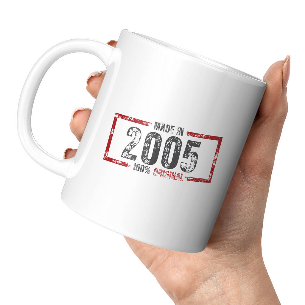 MADE IN 2005 11oz NOVELTY MUG Mugs