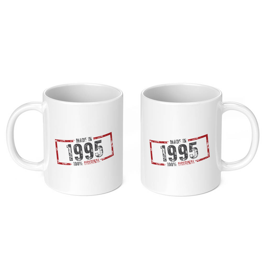 MADE IN 1995 11oz NOVELTY MUG Mugs