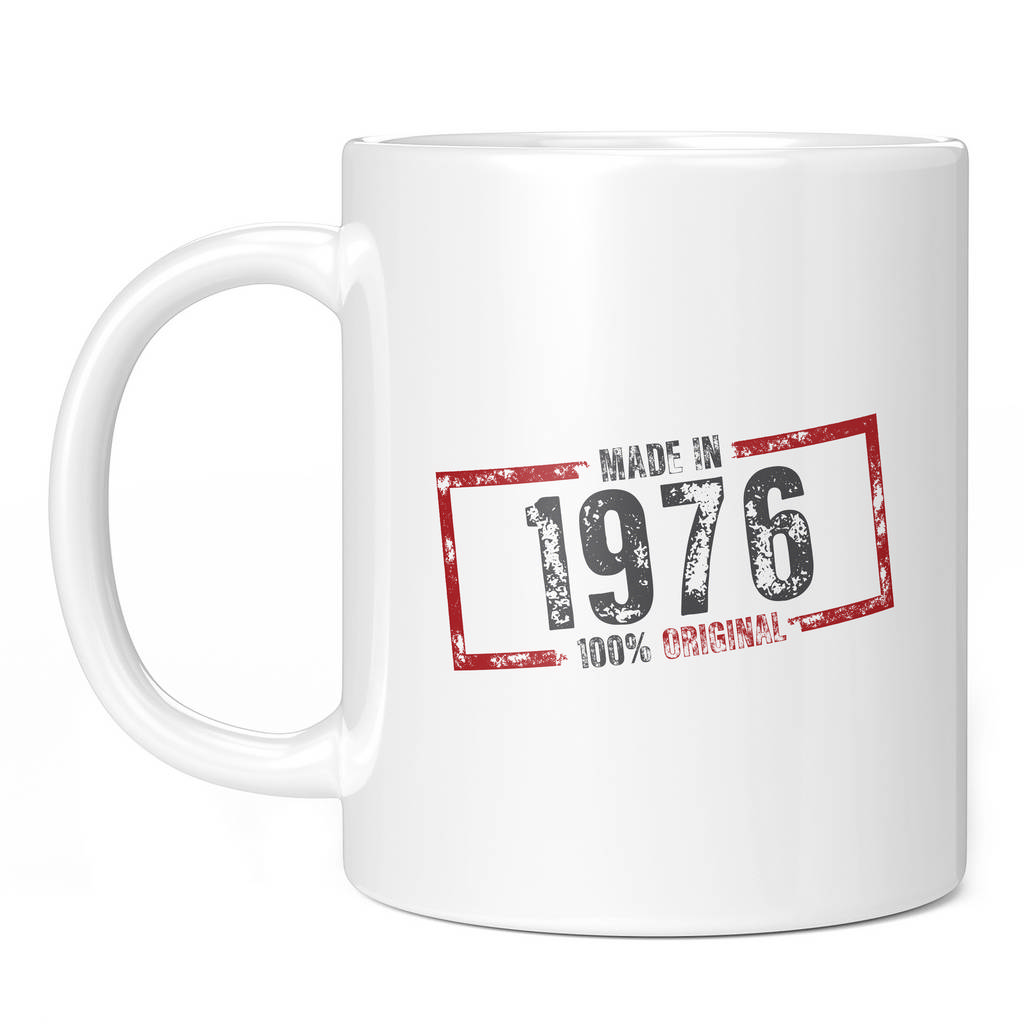 MADE IN 1976 11oz NOVELTY MUG Mugs