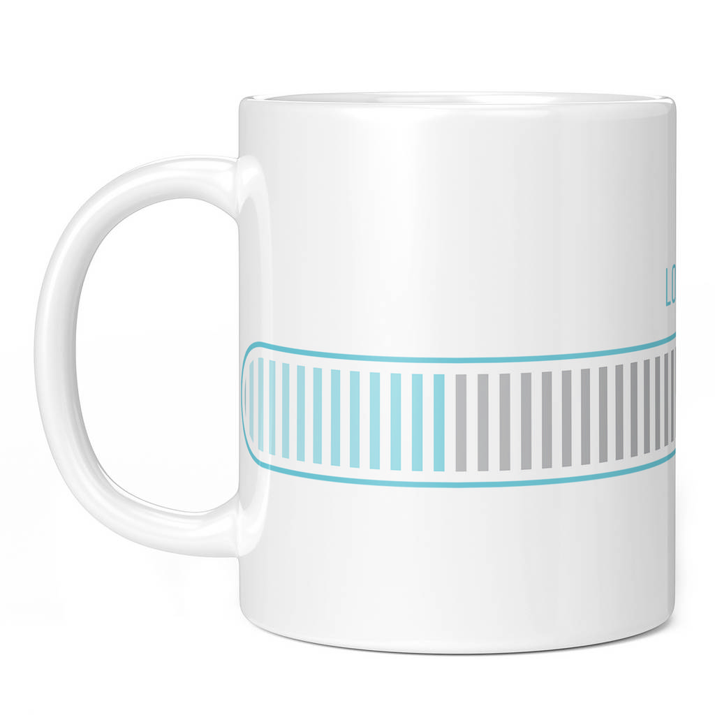 19TH BIRTHDAY LOADING 19% 11oz NOVELTY MUG Mugs