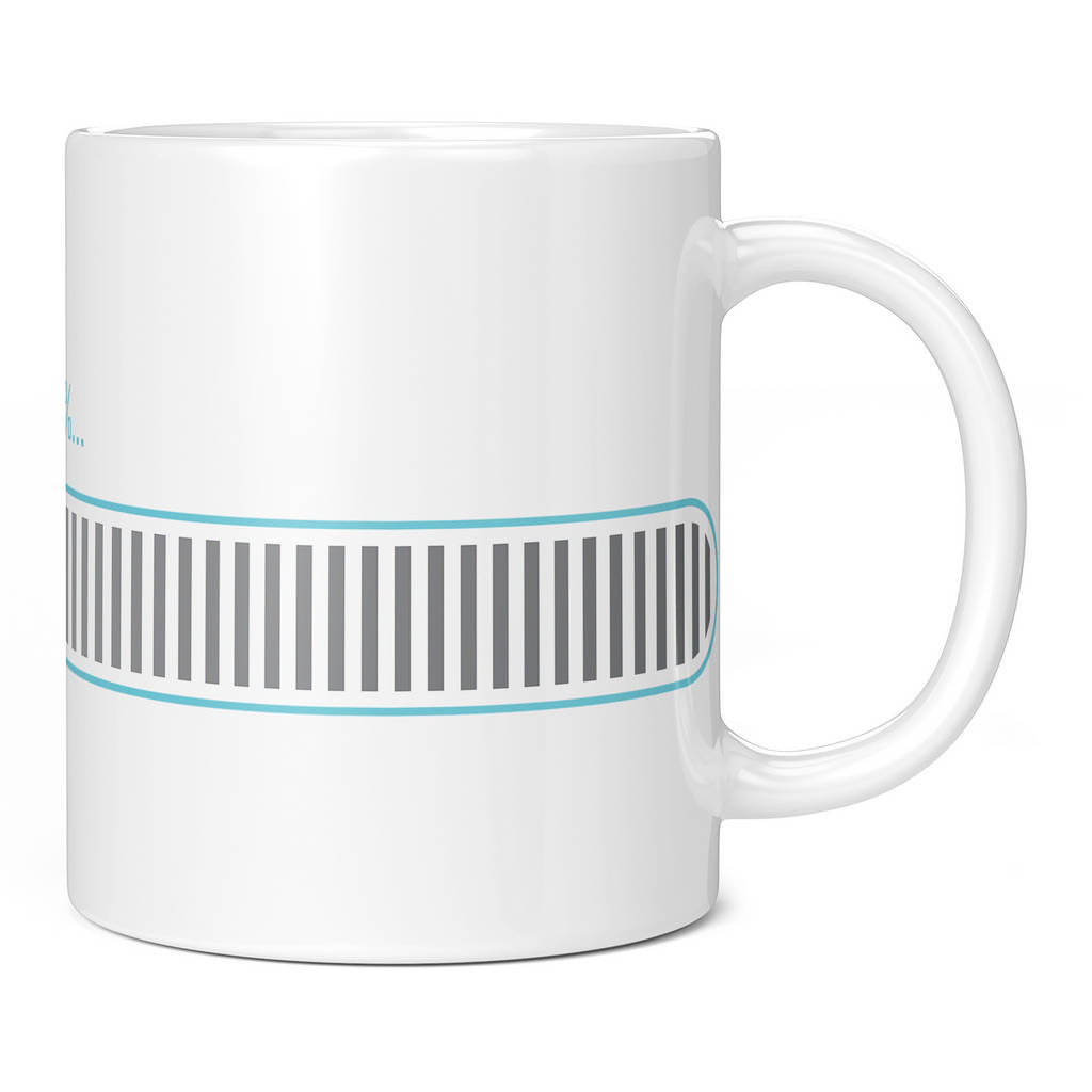 30TH BIRTHDAY LOADING 30% 11oz NOVELTY MUG Mugs