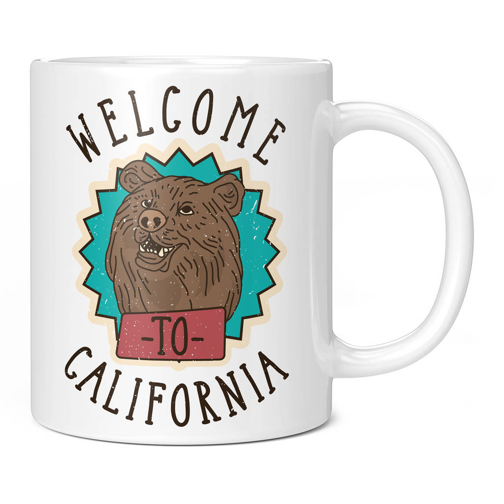 WELCOME TO CALIFORNIA 11OZ NOVELTY MUG