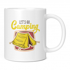 LET'S GO CAMPING 11OZ NOVELTY MUG