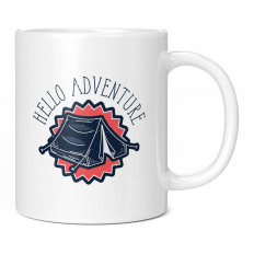 HELLO ADVENTURE 11OZ NOVELTY MUG