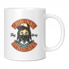 CRIMINAL SYNDICATE 11OZ NOVELTY MUG