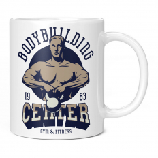 BODYBUILDING CENTER GYM & FITNESS 11OZ NOVELTY MUG