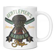 GENTLEMEN'S BARBER SHOP 11OZ NOVELTY MUG