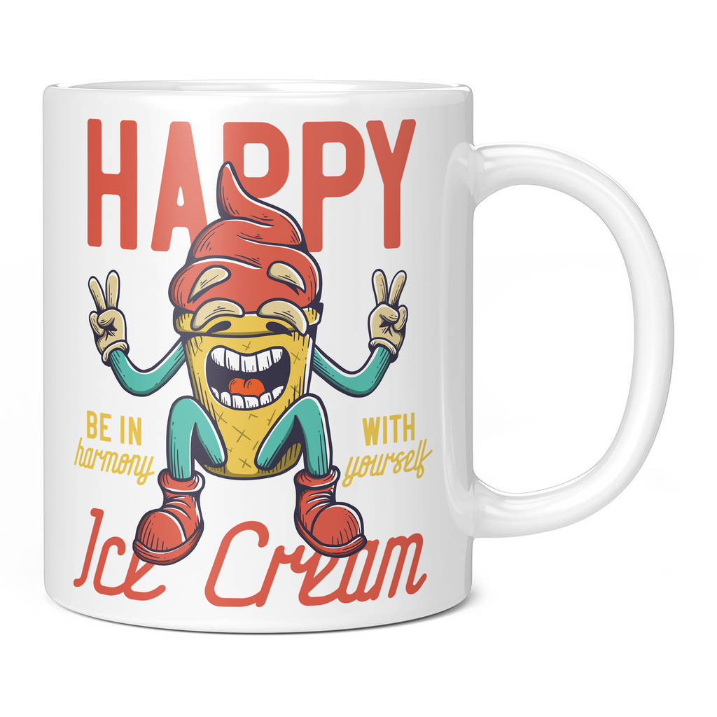 HAPPY ICE CREAM 11OZ NOVELTY MUG