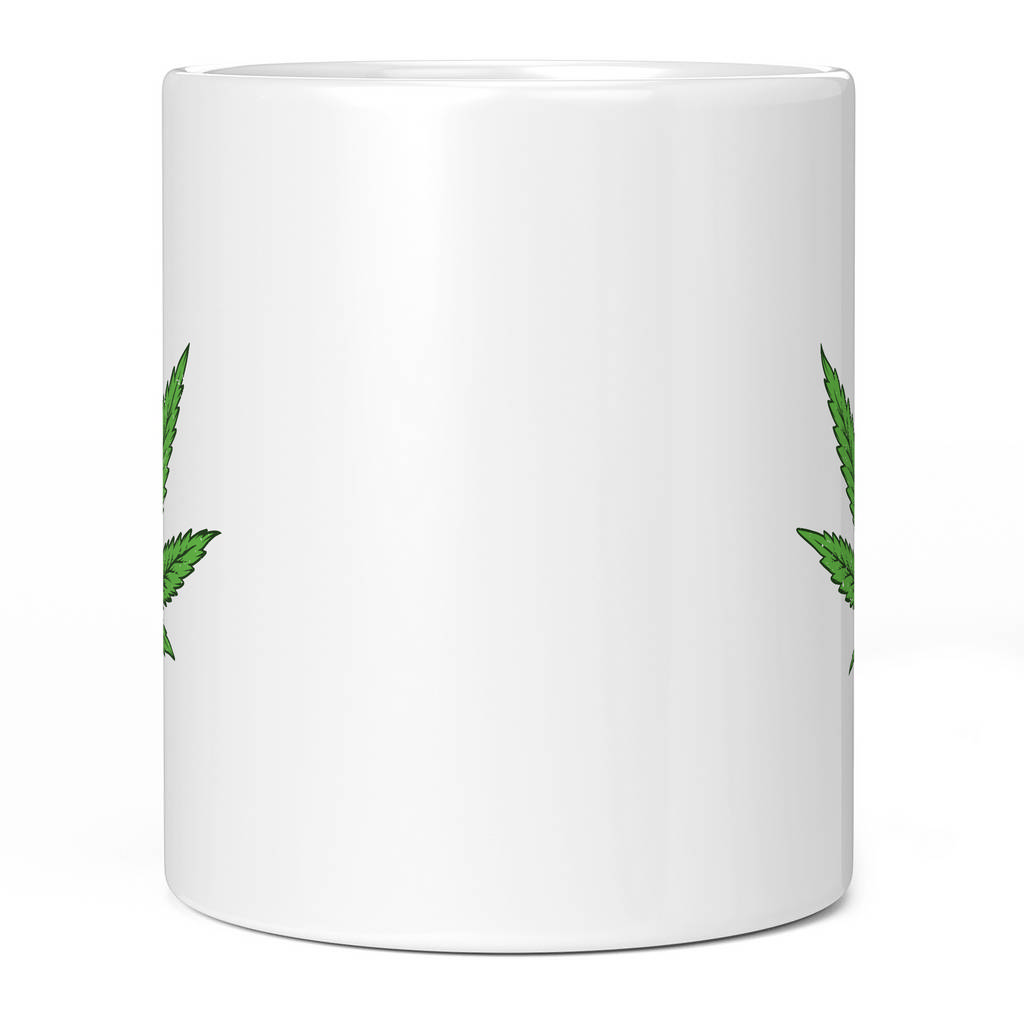 CANNABIS LEAF 11oz NOVELTY MUG Mugs