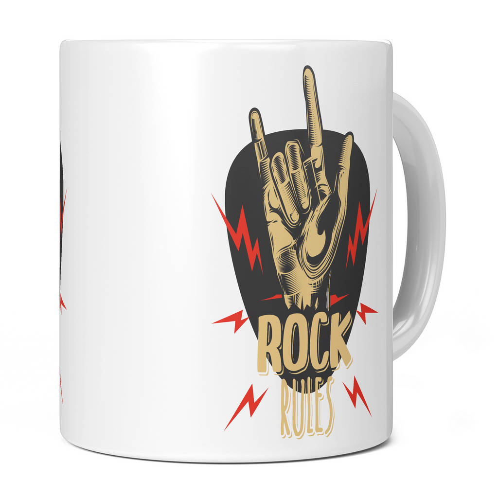 ROCK RULES 11oz NOVELTY MUG Mugs