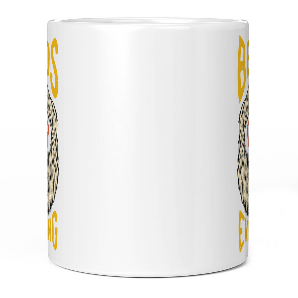 BEARDS OVER EVERYTHING 11oz NOVELTY MUG Mugs