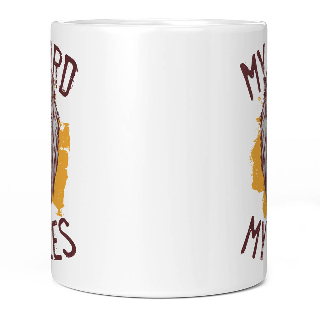 MY BEARD MY RULES 11oz NOVELTY MUG Mugs