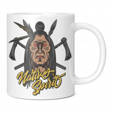 NATIVE AMERICAN SPIRIT 11OZ NOVELTY MUG
