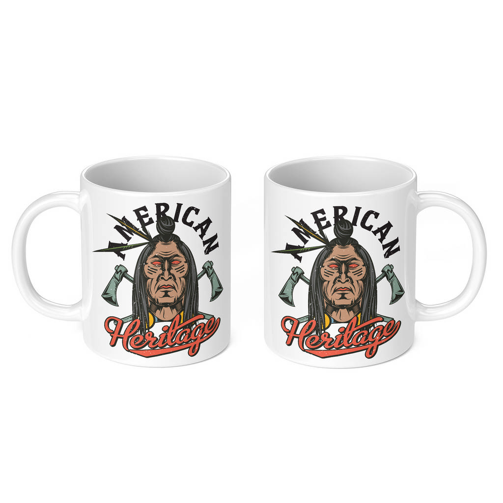 NATIVE AMERICAN HERITAGE 11oz NOVELTY MUG Mugs