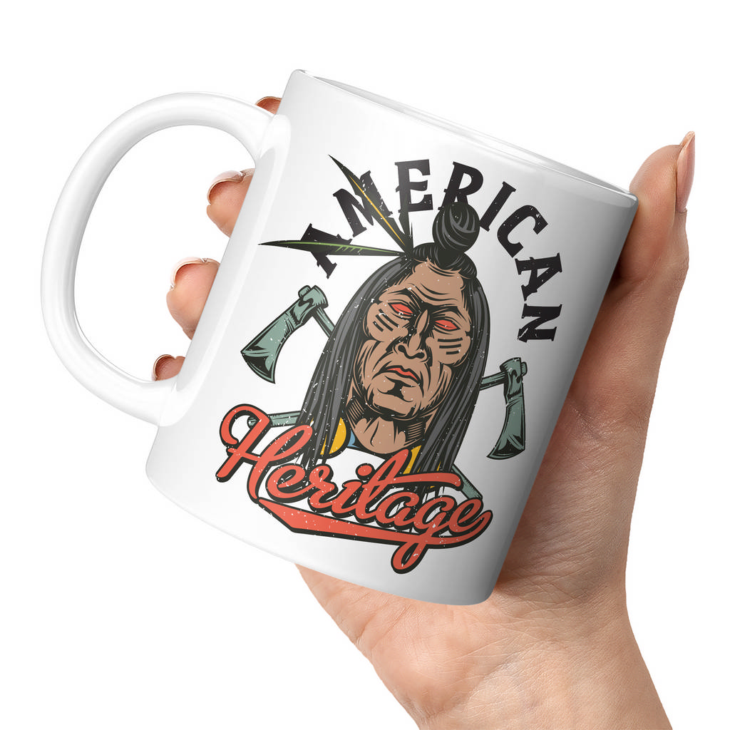 NATIVE AMERICAN HERITAGE 11oz NOVELTY MUG Mugs