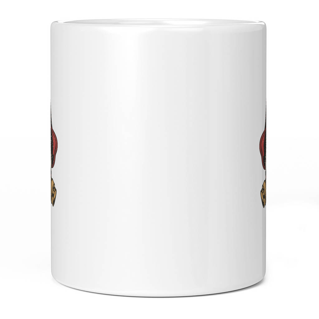 FIREFIGHTER GAS MASK 11oz NOVELTY MUG Mugs