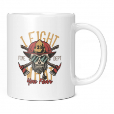 FIRE DEPARTMENT I FIGHT WHAT YOU FEAR 11OZ NOVELTY MUG