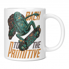 BACK TO THE PRIMITIVE ROBOT 11OZ NOVELTY MUG