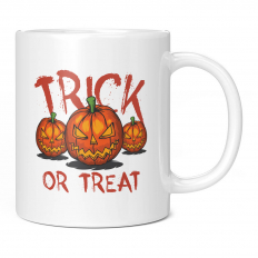 TRICK OR TREAT PUMPKINS 11OZ NOVELTY MUG