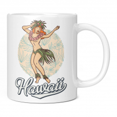 HAWAII GIRL 11OZ NOVELTY MUG