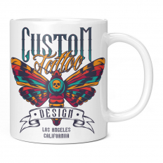BUTTERFLY TATTOO 11OZ NOVELTY MUG