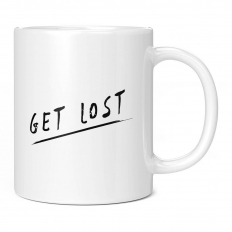 GET LOST 11OZ NOVELTY MUG
