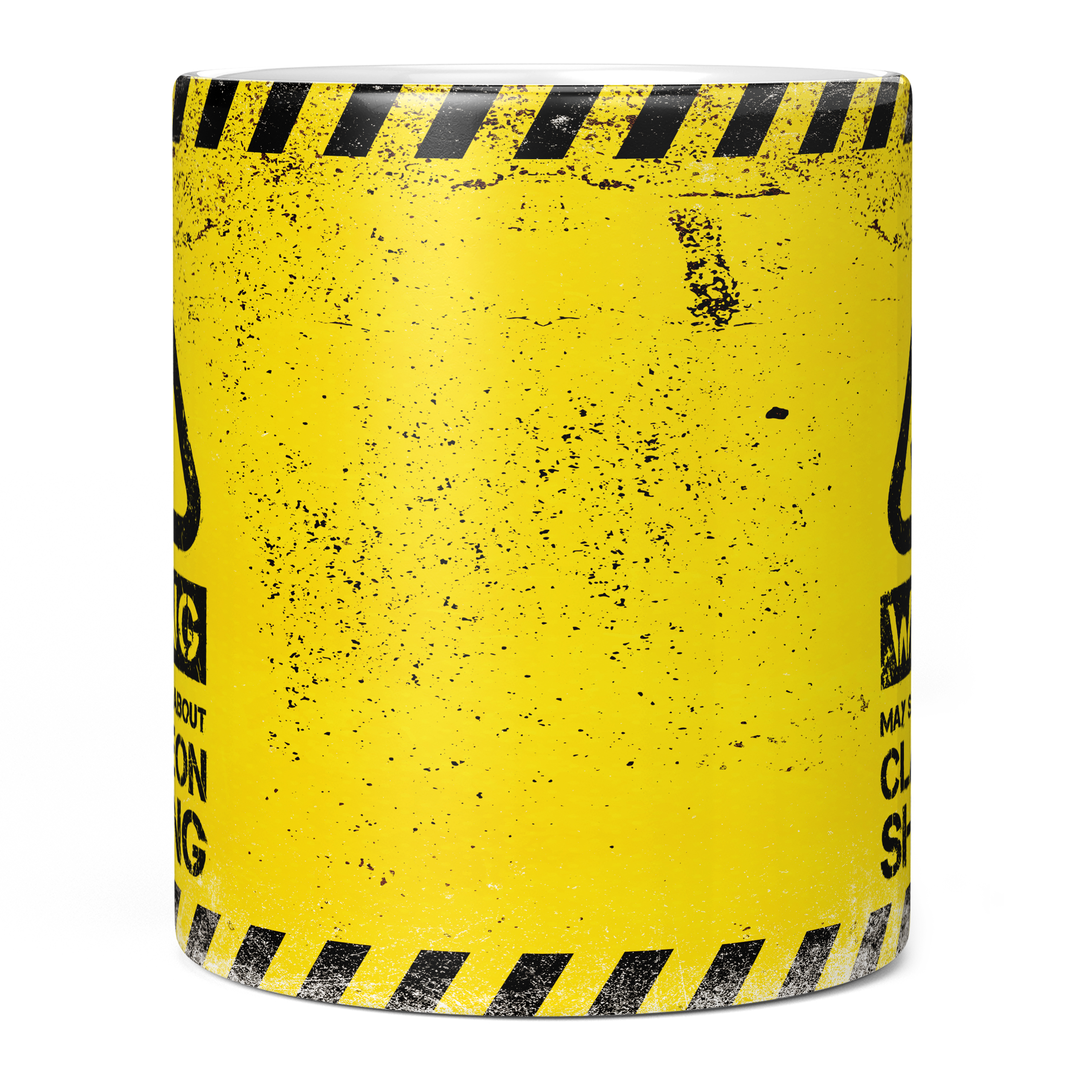 WARNING MAY START TALKING ABOUT CLAY PIGEON SHOOTING 11oz NOVELTY MUG Mugs