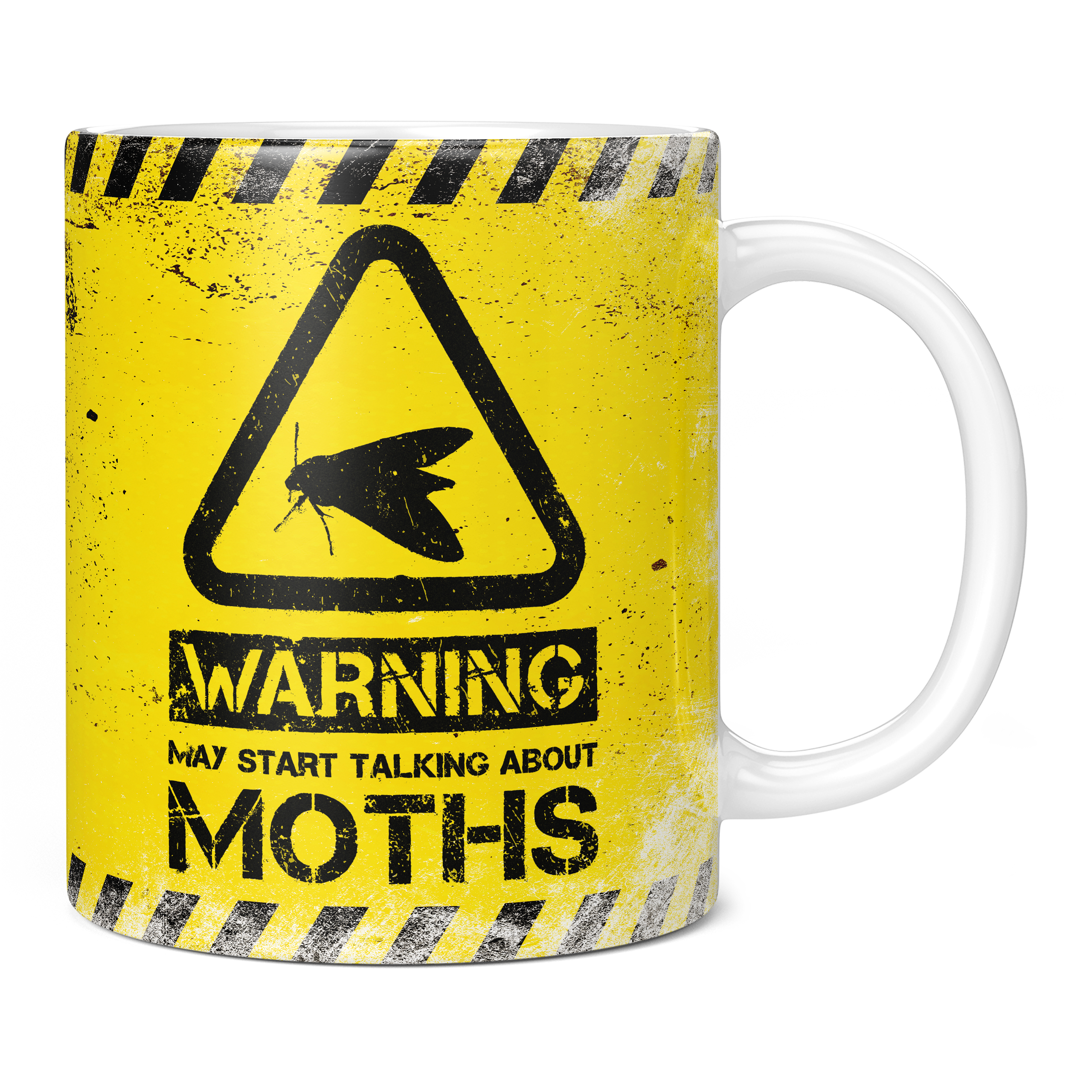 WARNING MAY START TALKING ABOUT MOTHS 11oz NOVELTY MUG Mugs