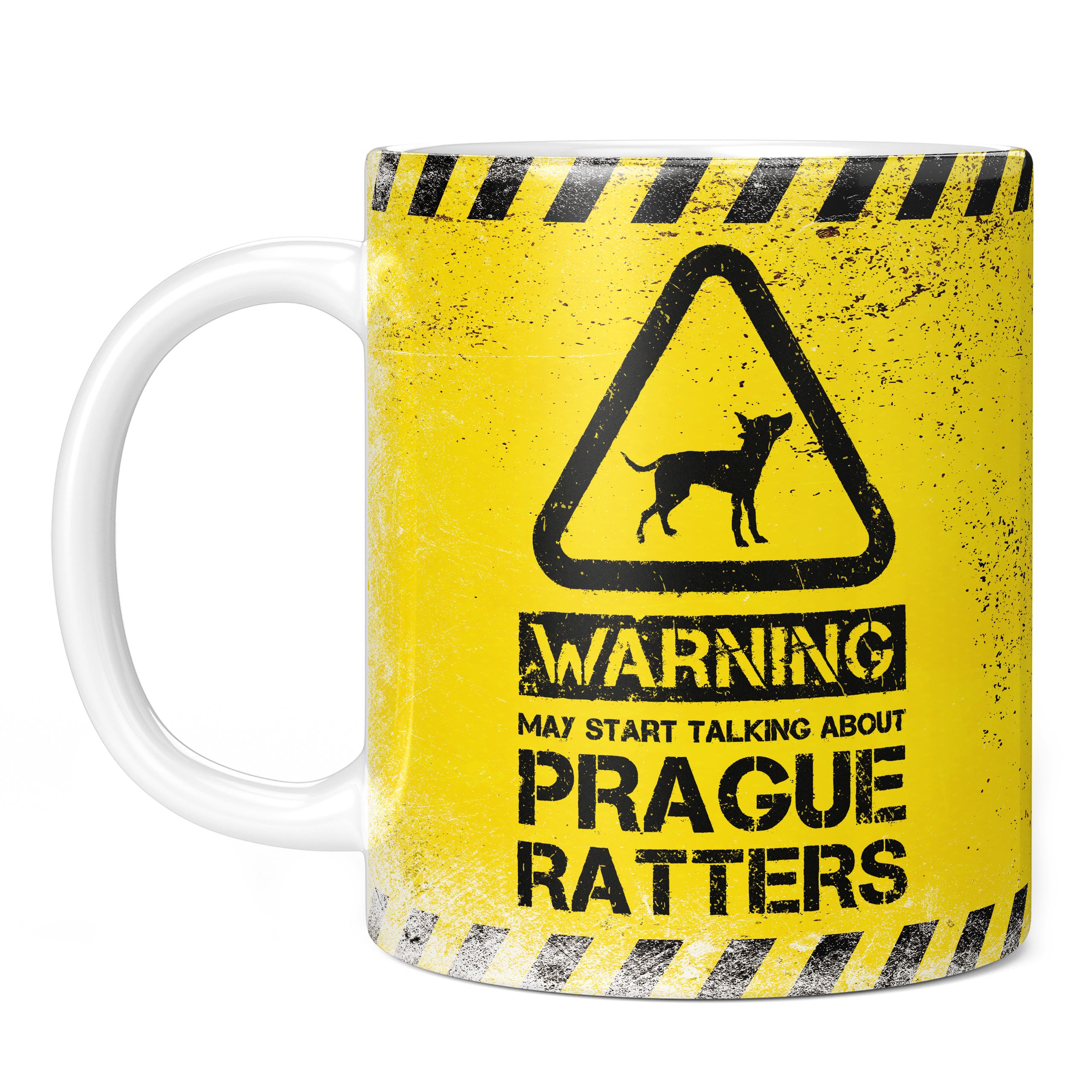 WARNING MAY START TALKING ABOUT PRAGUE RATTERS 11oz NOVELTY MUG Mugs