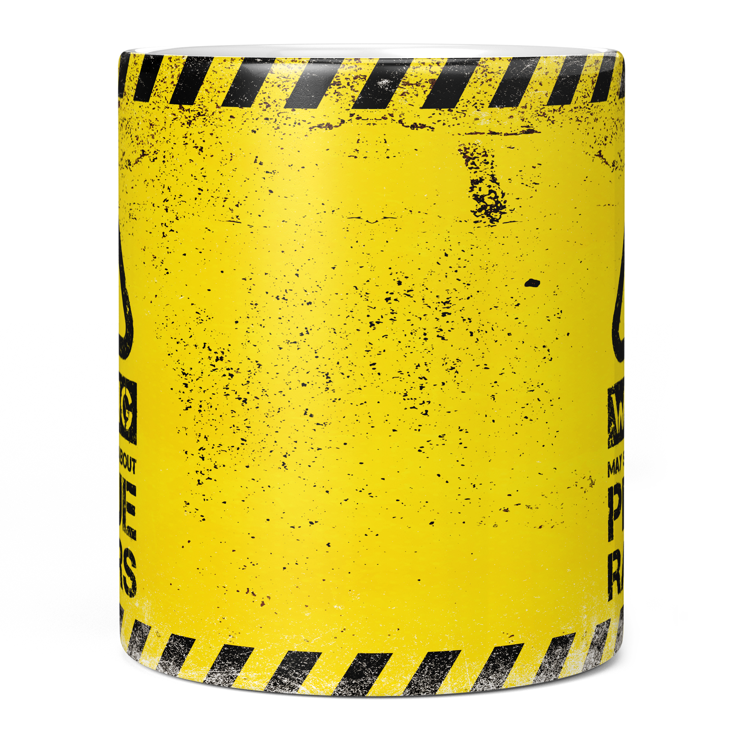 WARNING MAY START TALKING ABOUT PRAGUE RATTERS 11oz NOVELTY MUG Mugs