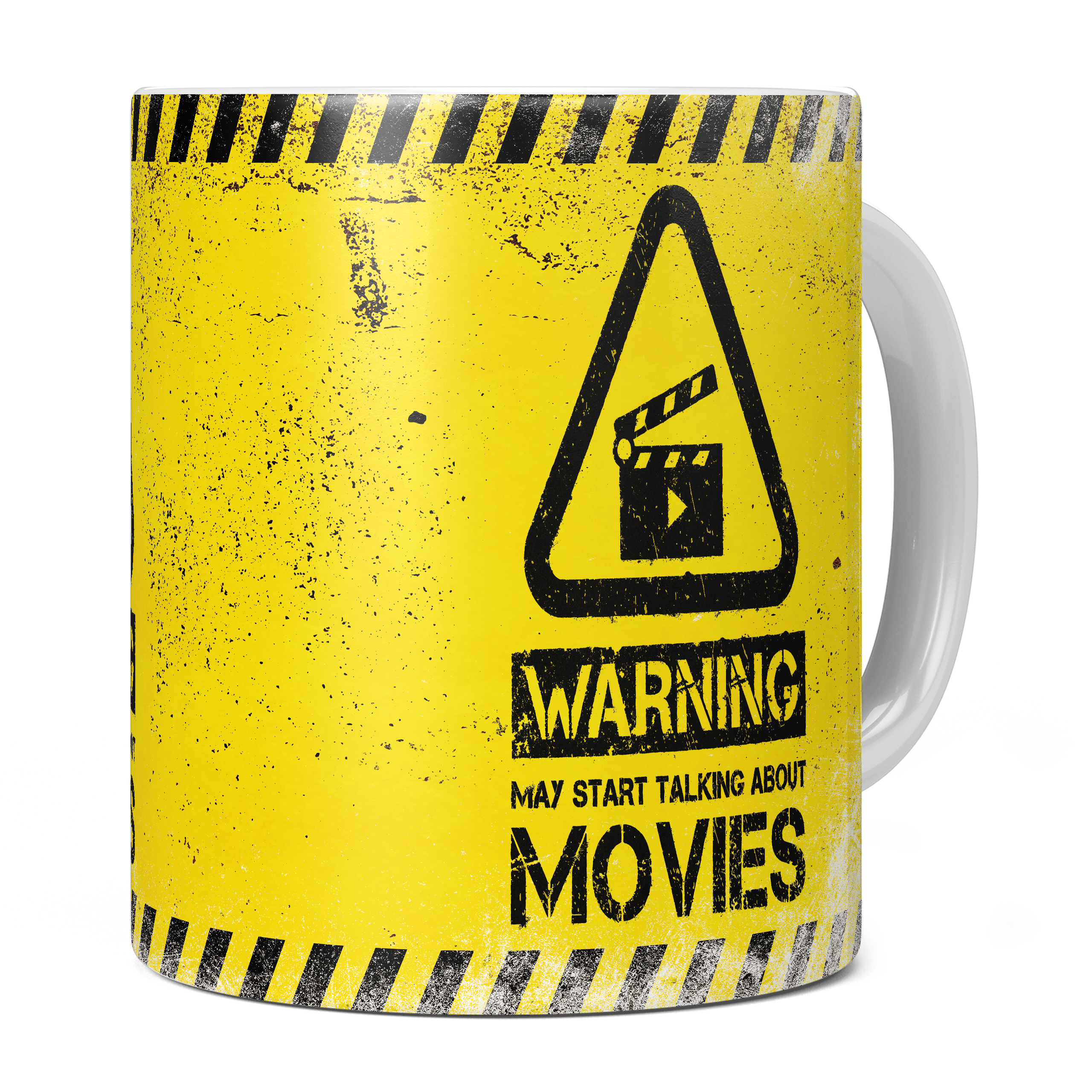 WARNING MAY START TALKING ABOUT MOVIES 11oz NOVELTY MUG Mugs