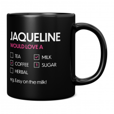 DRINK PREFERENCE PINK 11OZ NOVELTY MUG