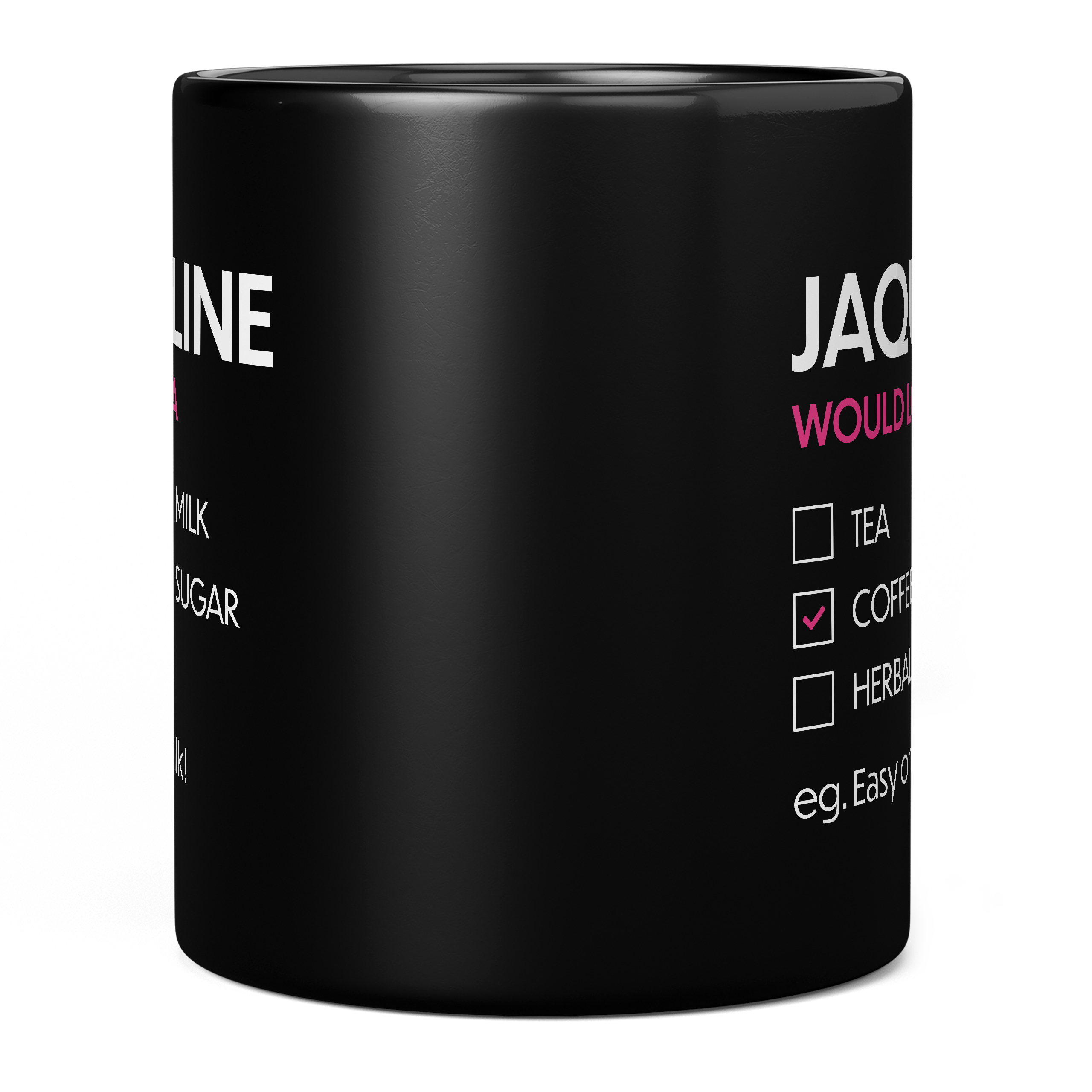 DRINK PREFERENCE PINK 11oz NOVELTY MUG Mugs