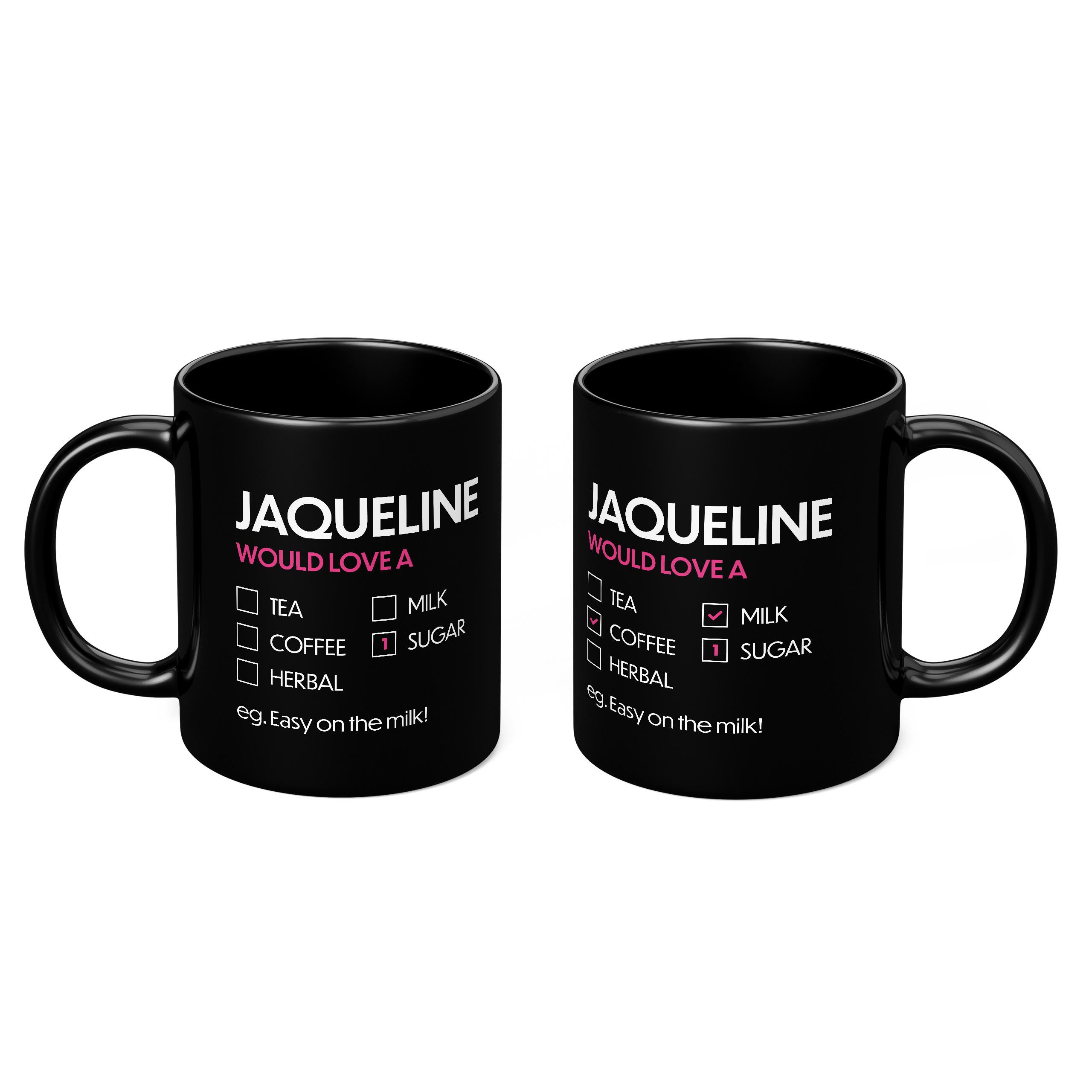 DRINK PREFERENCE PINK 11oz NOVELTY MUG Mugs