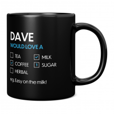 DRINK PREFERENCE BLUE 11OZ NOVELTY MUG