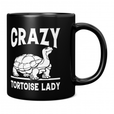 CRAZY TORTOISE LADY 11OZ NOVELTY MUG