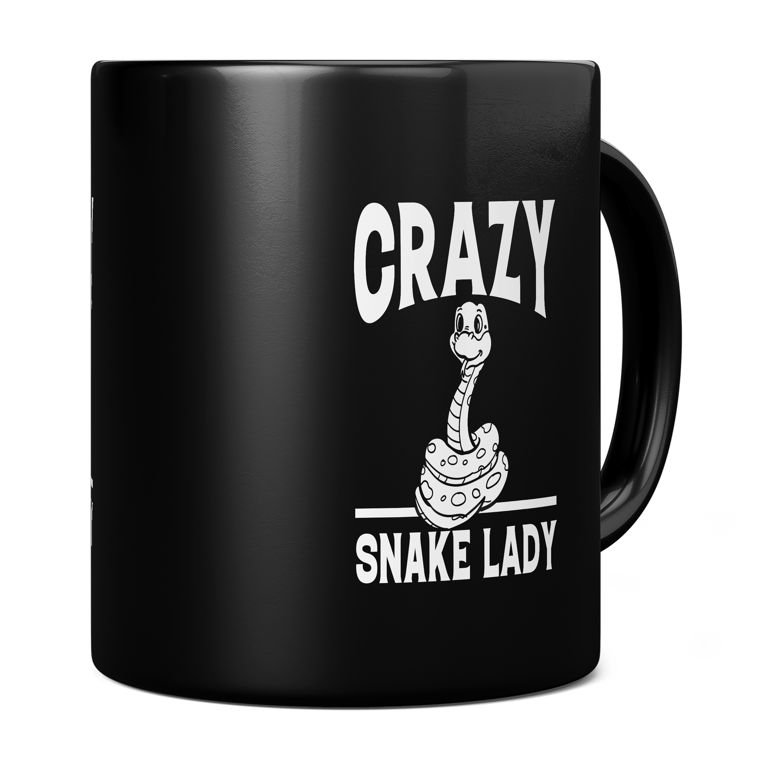 CRAZY SNAKE LADY 11oz NOVELTY MUG Mugs