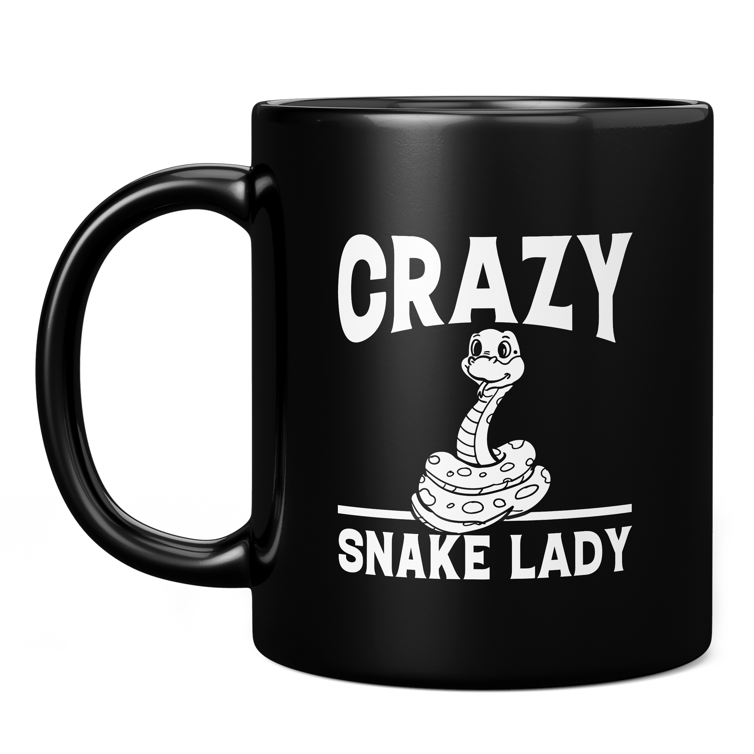 CRAZY SNAKE LADY 11oz NOVELTY MUG Mugs