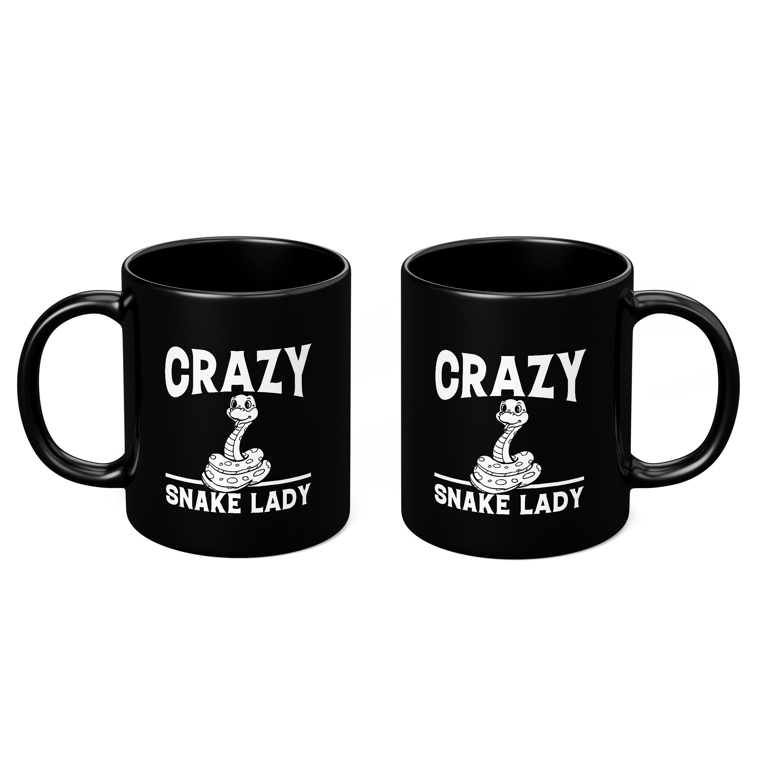 CRAZY SNAKE LADY 11oz NOVELTY MUG Mugs